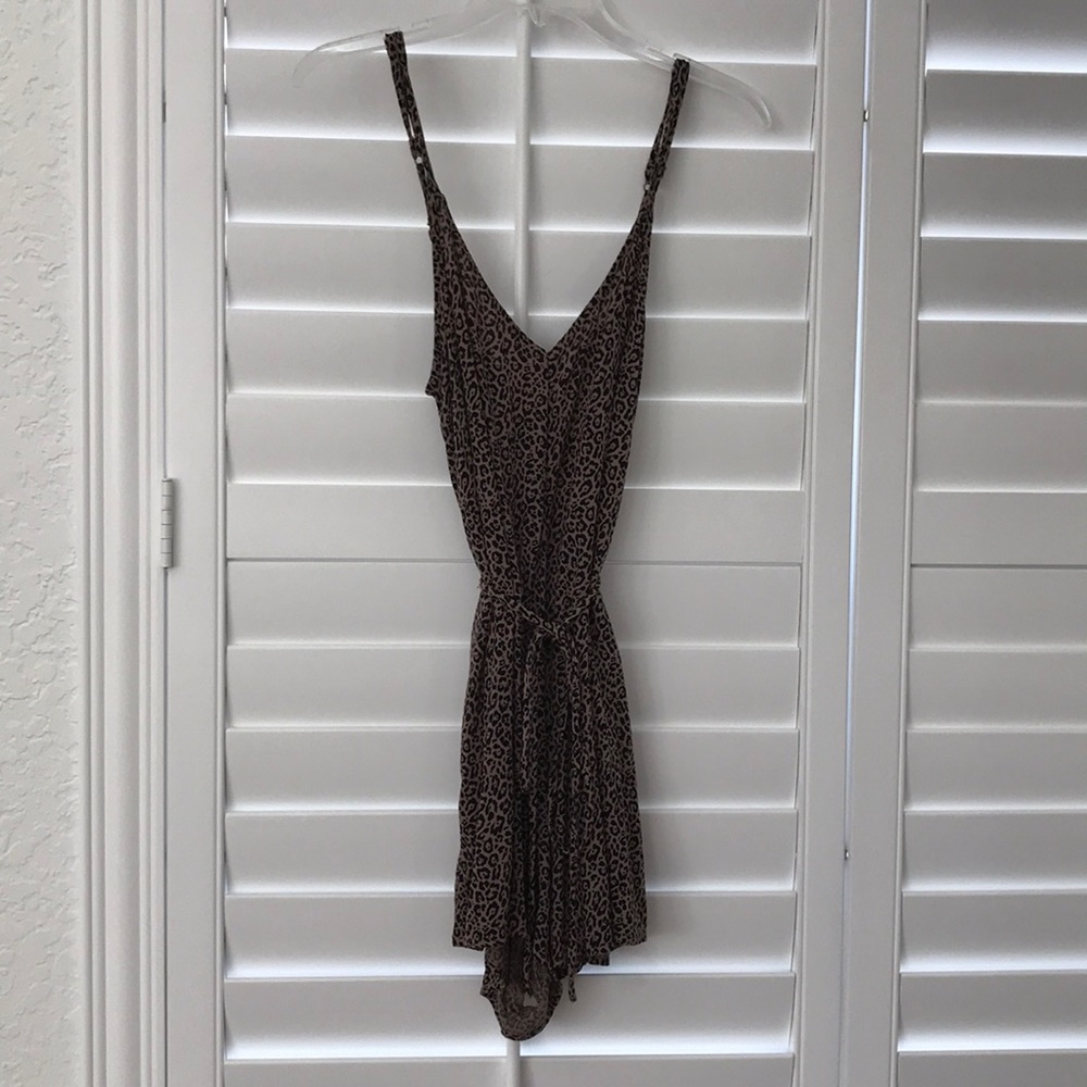 American eagle leopard romper
